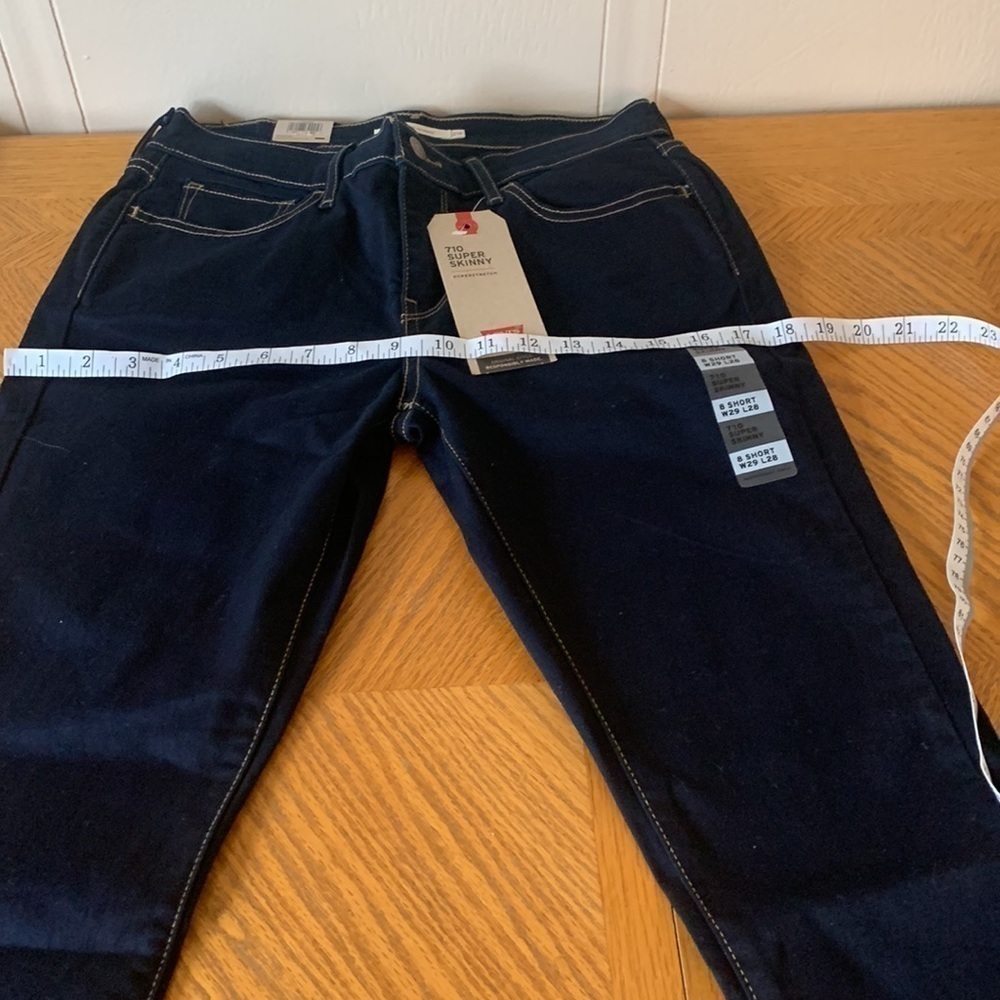 LEVI’S 710 super skinny hyper stretch jeans - Picture 8 of 9